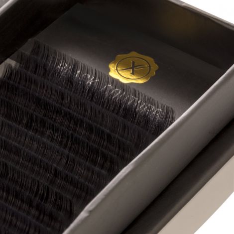 Premium Natural Silk Lash CC-Curl 16 mm x 0.07 mm (Black Couture)
