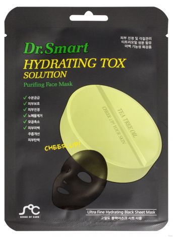 Dr. Smart - Feuchtigkeitsspendende toxisch-reinigende Gesichtsmaske