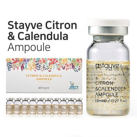 Set of 10 - Stayve Citron & Calendula Ampoules