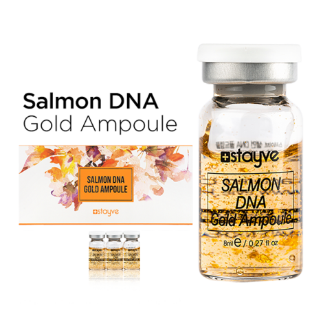 Set of 3 - Stayve Salmon DNA Gold Ampoule.