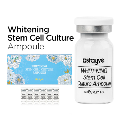 Lot de 6 - Ampoule de culture de cellules souches Stayve Whitening