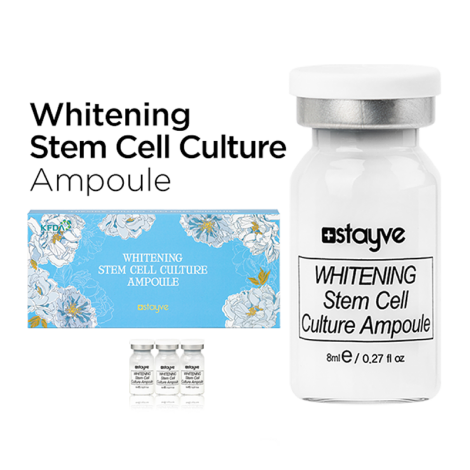 Lot de 3 - Ampoule de culture de cellules souches Stayve Whitening