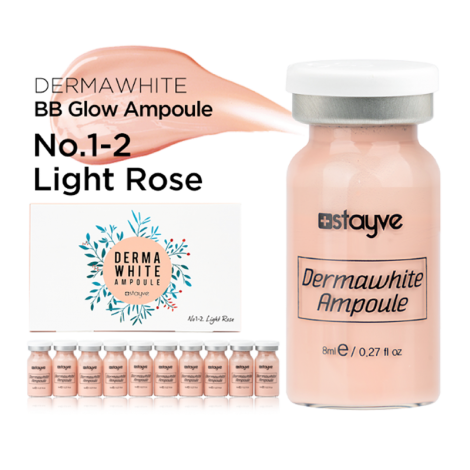 10er-Set - Stayve Dermawhite BB Glow Serum Nr.1-2 Light Rose