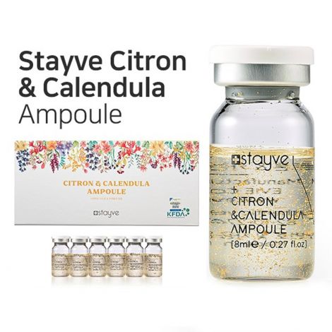 Set of 6 - Stayve Citron & Calendula Ampoules