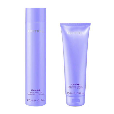 COTRIL Icy Blond Purple Shampoo & Conditioner